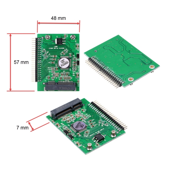 mSATA%20SSD%20to%202.5%20IDE%2044%20pin%20Dönüştürücü%20Adaptör